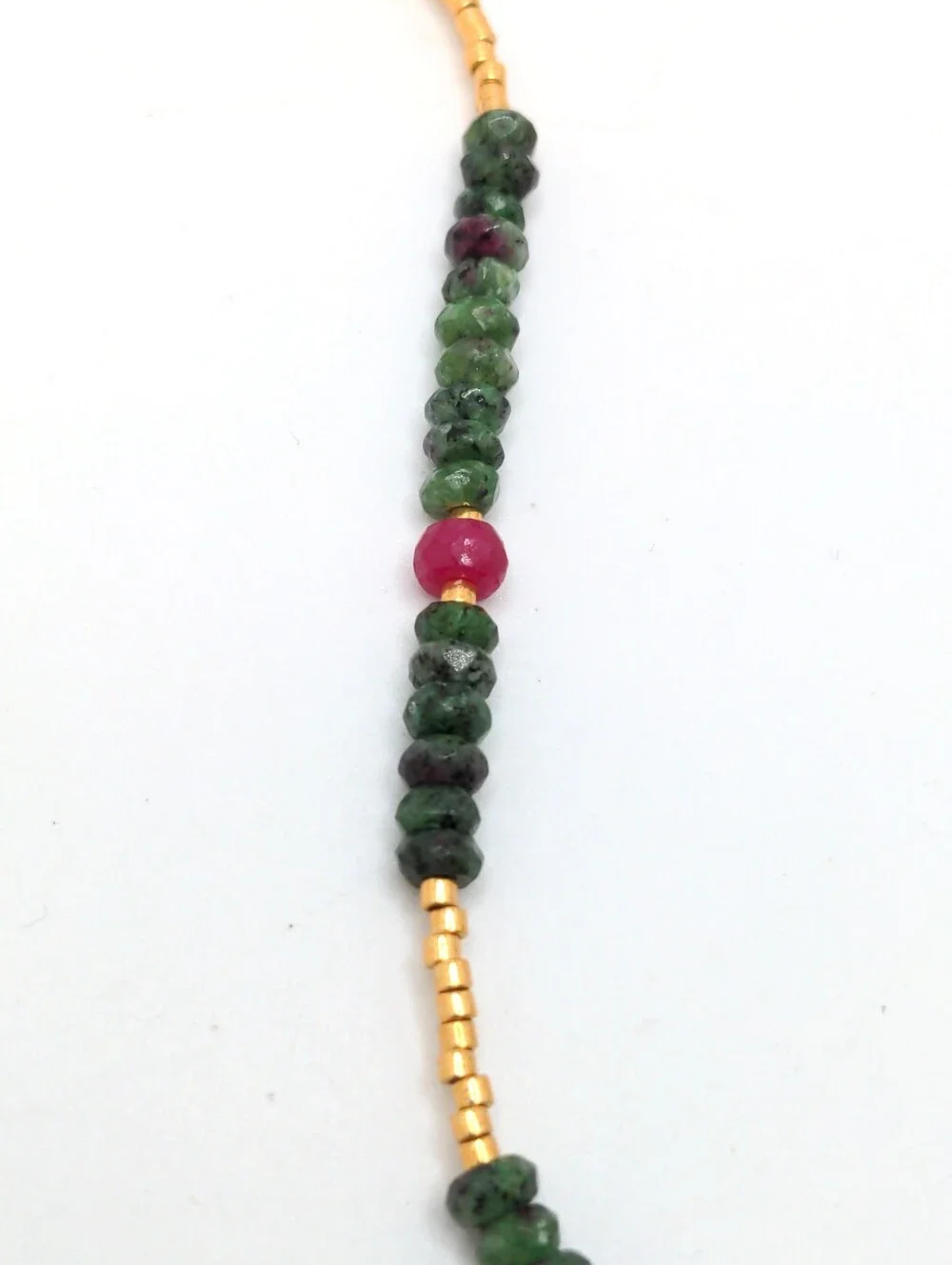381MIDALANE Ruby Gemstone Choker